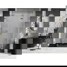 Mexen Lunar-F L Falttüren rechte Duschtür 150 cm, transparent, gold - 836SL-150-050-50-00-P
