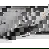 Mexen Lunar-B Duschdrehtür rechts 125 cm, transparent, gebürstet Gun Gray - 832S-125-050-66-00-P