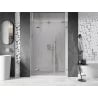 Mexen Lunar L drzwi prysznicowe uchylne lewe 120 cm, transparent, chrom - 834SL-120-050-01-00-L