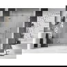 Mexen Lunar Duschdrehtür links 155 cm, transparent, Chrom - 834S-155-050-01-00-L