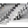 Mexen Lunar Duschdrehtür links 155 cm, transparent, Chrom - 834S-155-050-01-00-L