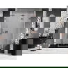Mexen Lunar-F L Falttür Dusche rechts 110 cm, transparent, roségold - 836SL-110-050-60-00-P