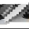 Mexen Rio douchecabine halfrond 80 x 80 cm, grafiet, zwart + Flat douchebak, zwart 863-080-080-70-40-4170B