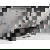 Mexen Lunar-F L Falttür für Duschtür rechts 150 cm, transparent, gebürstetes Kupfer - 836SL-150-050-65-00-P