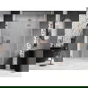 Mexen Lunar-F L Falttür für Duschtür rechts 150 cm, transparent, gebürstetes Kupfer - 836SL-150-050-65-00-P