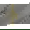 Mexen Lunar draaiende douchedeur links 120 cm, transparant, goud - 834S-120-050-50-00-L