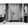 Mexen Lunar-B dušinurkse uks parempoolne 120 cm, läbipaistev, gun metal - 832S-120-050-95-00-P
