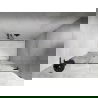 Mexen Lunar-F L Falttür Duschabtrennung rechts 140 cm, transparent, gebürstet gun grau - 836SL-140-050-66-00-P