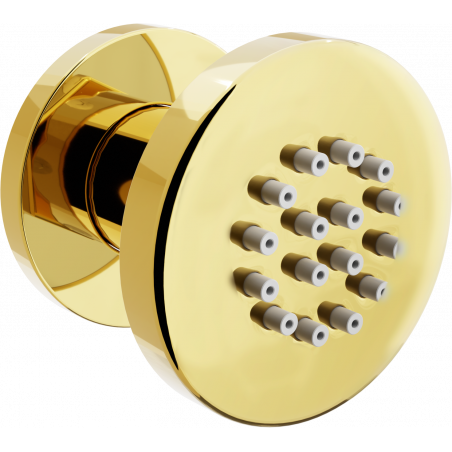 Mexen wall-mounted side sprayer, gold - 79361-50