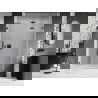 Mexen Lunar-F L Falttür rechtes Duschpaneel 150 cm, transparent, gun gray gebürstet - 836SL-150-050-66-00-P