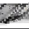 Mexen Lunar-F L vouwdeur rechts 120 cm, transparant, zwart - 836SL-120-050-70-00-P