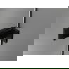 Mexen Lunar-F L faltbare Duschkabinentür rechts 150 cm, transparent, schwarz - 836SL-150-050-70-00-P