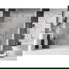 Mexen Lunar L Duschdrehtür links 155 cm, transparent, Chrom - 834SL-155-050-01-00-L