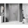 Mexen Lunar L dušiuks tahavaduksed vasakule 155 cm, läbipaistev, kroom - 834SL-155-050-01-00-L