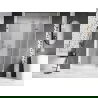 Mexen Lunar-F L opvouwbare douchedeur rechts 130 cm, transparant, geborsteld nikkel - 836SL-130-050-97-00-P