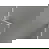 Mexen Lunar-F L Faltbare Duschabtrennung rechts 150 cm, transparent, gebürsteter Nickel - 836SL-150-050-97-00-P