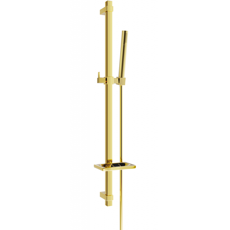 Mexen DQ70 conjunto de duche deslizante, dourado - 785704581-50