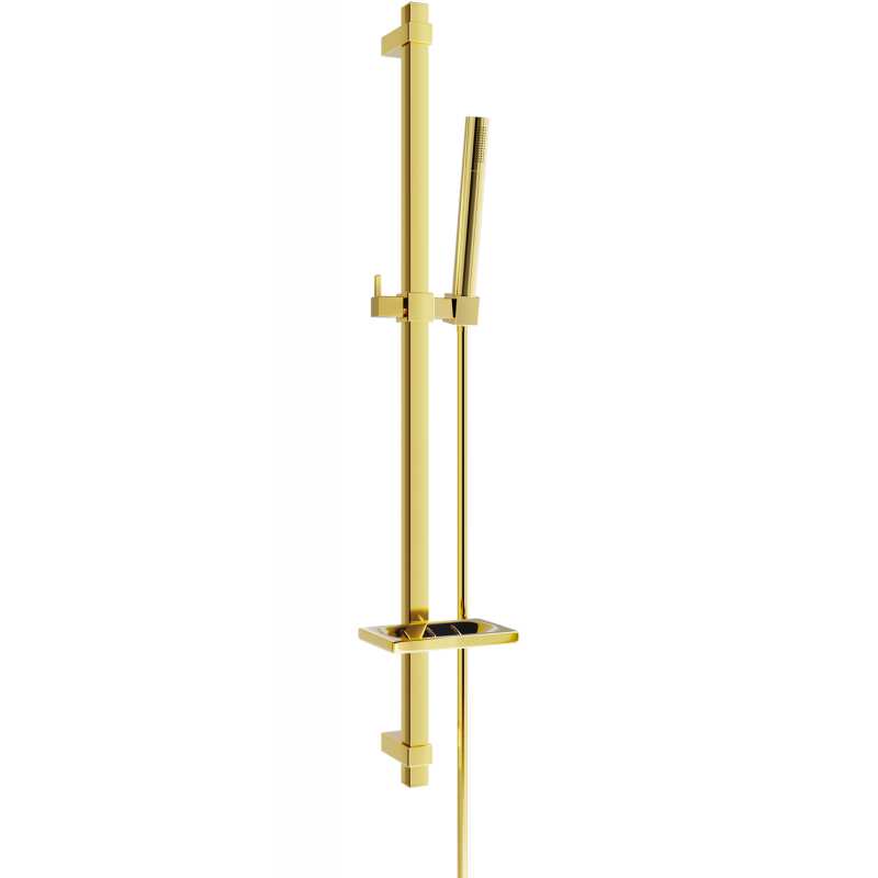 Mexen DQ70 Sliding Shower Set, Gold - 785704581-50