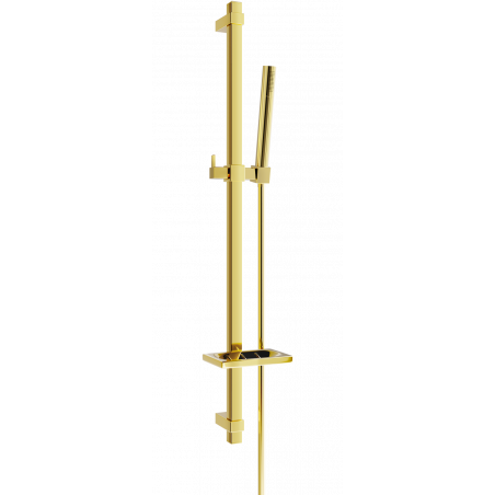 Mexen DQ70 Sliding Shower Set, Gold - 785704581-50