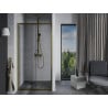 Mexen Apia schuifdeuren voor douche 120 cm, transparant, goud - 845-120-000-50-00