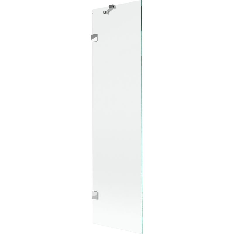Mexen Lunar badwand 1-vleugelig 50 x 150 cm, transparant, chroom - 897-050-000-01-00