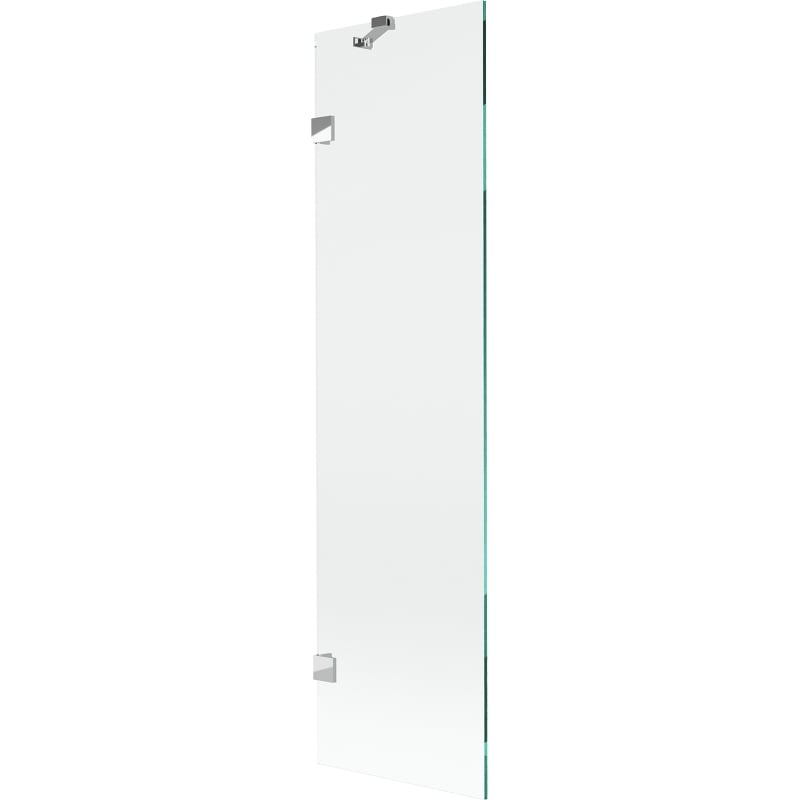 Mexen Lunar mampara de baño de 1 hoja 50 x 150 cm, transparente, cromo - 897-050-000-01-00
