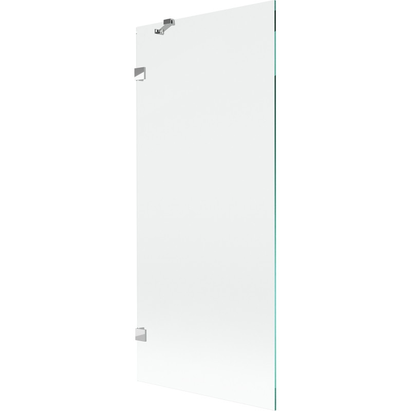 Mexen Lunar parawan nawannowy 1-skrzydłowy 80 x 150 cm, transparent, chrom - 897-080-000-01-00