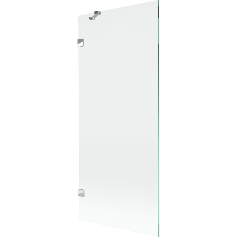 Mexen Lunar shower screen 1-winged 80 x 150 cm, transparent, chrome - 897-080-000-01-00