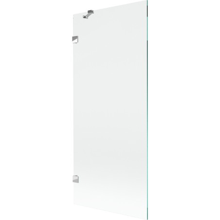 Mexen Lunar parawan nawannowy 1-skrzydłowy 80 x 150 cm, transparent, chrom - 897-080-000-01-00