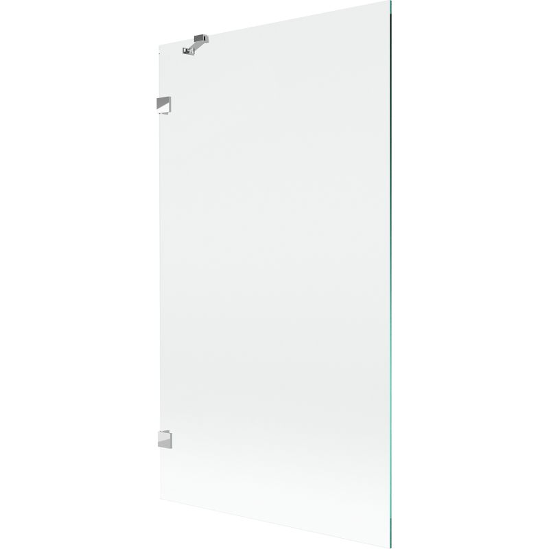 Mexen Lunar badwand scherm 1-vleugelig 100 x 150 cm, transparant, chroom - 897-100-000-01-00