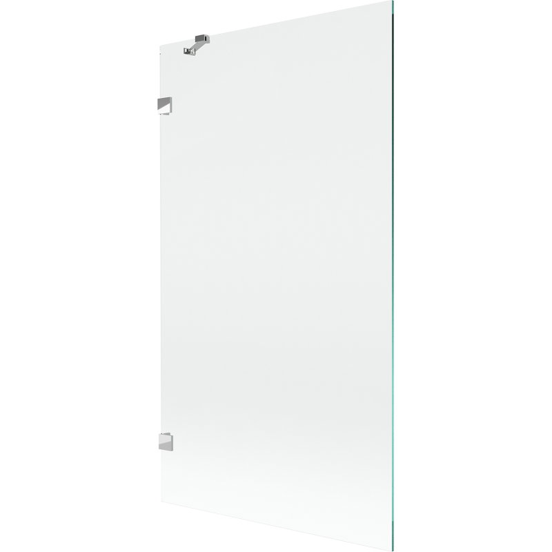 Mexen Lunar tuš pregrada z enim krilom 100 x 150 cm, prozorna, krom - 897-100-000-01-00