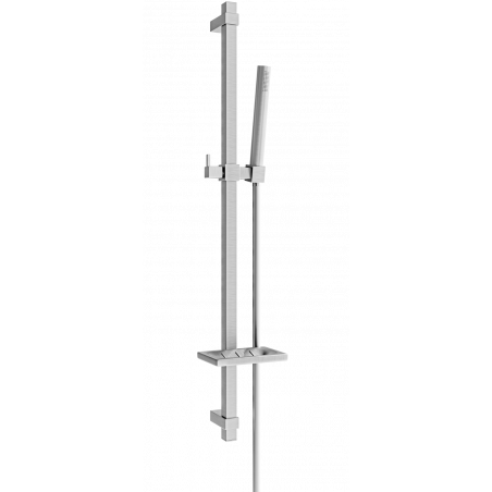 Mexen DQ70 ensemble de douche coulissant, gris fusil brossé - 785704581-66