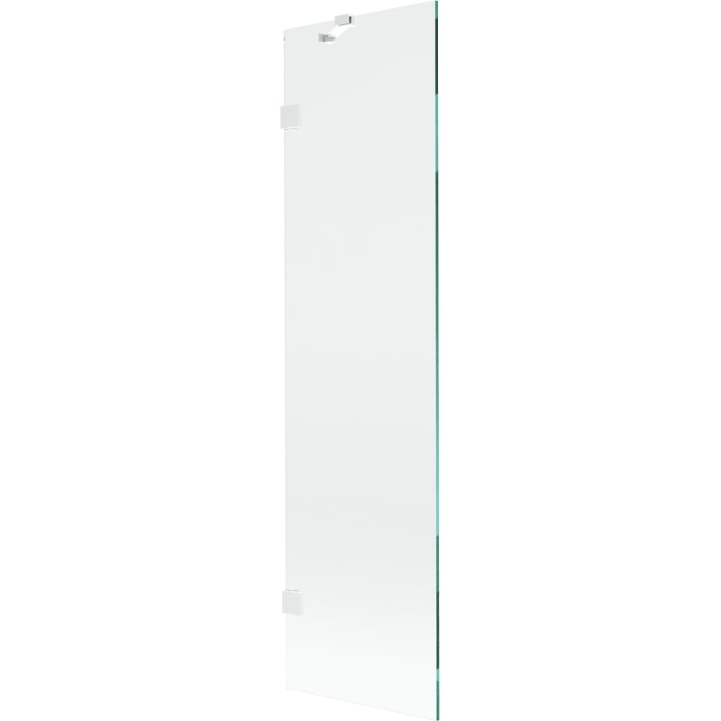 Mexen Lunar Single-Panel Shower Screen 50 x 150 cm, Transparent, White - 897-050-000-20-00