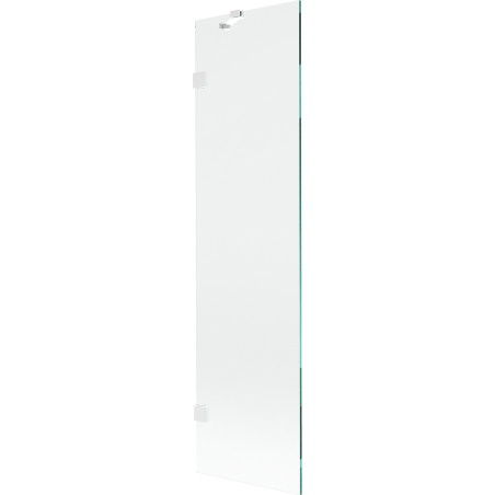 Mexen Lunar parawan nawannowy 1-skrzydłowy 50 x 150 cm, transparent, biały - 897-050-000-20-00