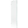 Mexen Lunar parawan nawannowy 1-skrzydłowy 50 x 150 cm, transparent, biały - 897-050-000-20-00