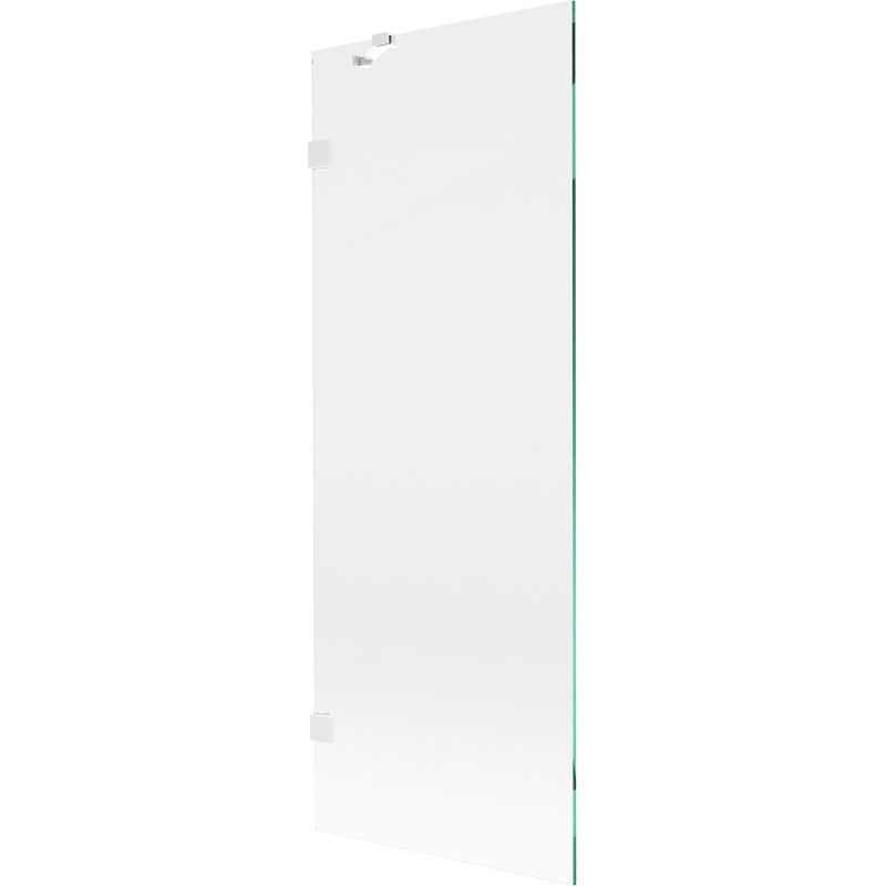 Mexen Lunar douchewand 1-vleugelig 70 x 150 cm, transparant, wit - 897-070-000-20-00