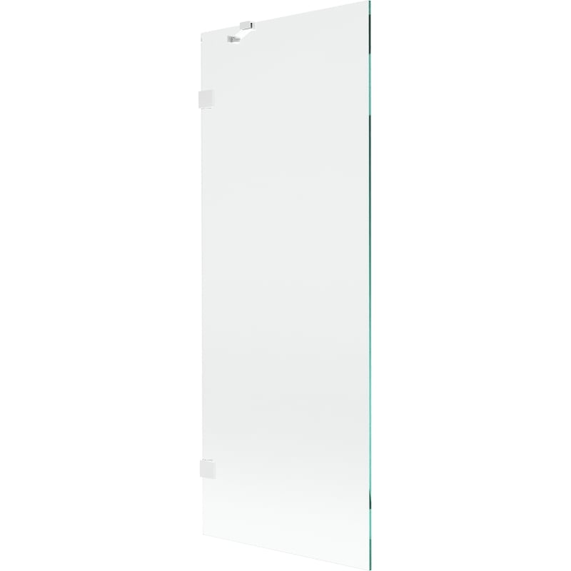 Mexen Lunar Shower Screen 1-Panel 70 x 150 cm, Transparent, White - 897-070-000-20-00