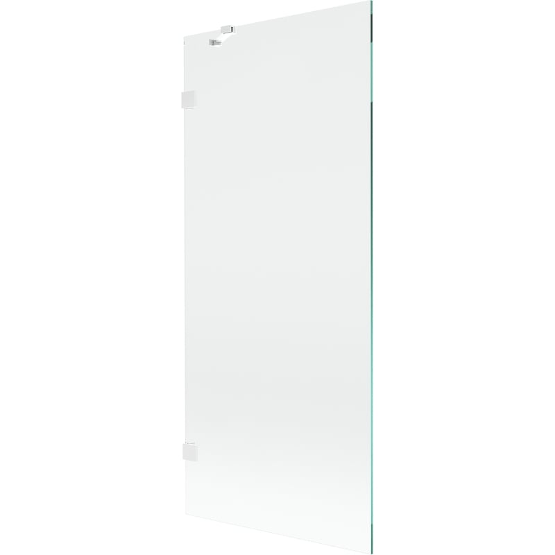 Mexen Lunar mampara de ducha de 1 hoja 80 x 150 cm, transparente, blanco - 897-080-000-20-00