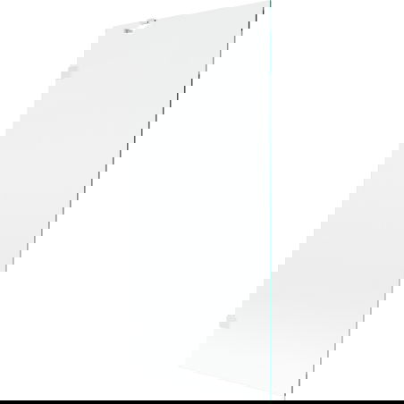 Mexen Lunar badwand scherm 1-deurs 80 x 150 cm, transparant, wit - 897-080-000-20-00