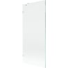 Mexen Lunar parawan nawannowy 1-skrzydłowy 80 x 150 cm, transparent, biały - 897-080-000-20-00