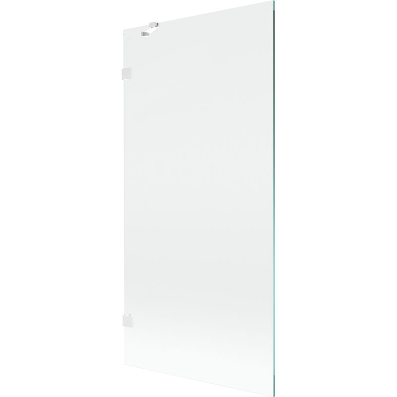 Mexen Lunar Duschparavent 1-flügeleg 90 x 150 cm, transparent, wäiss - 897-090-000-20-00