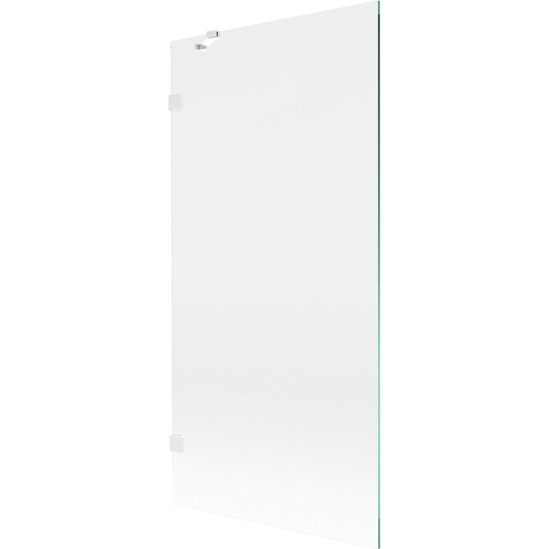 Mexen Lunar Zaslon za kadu sa jednim krilom 90 x 150 cm, proziran, bijeli - 897-090-000-20-00