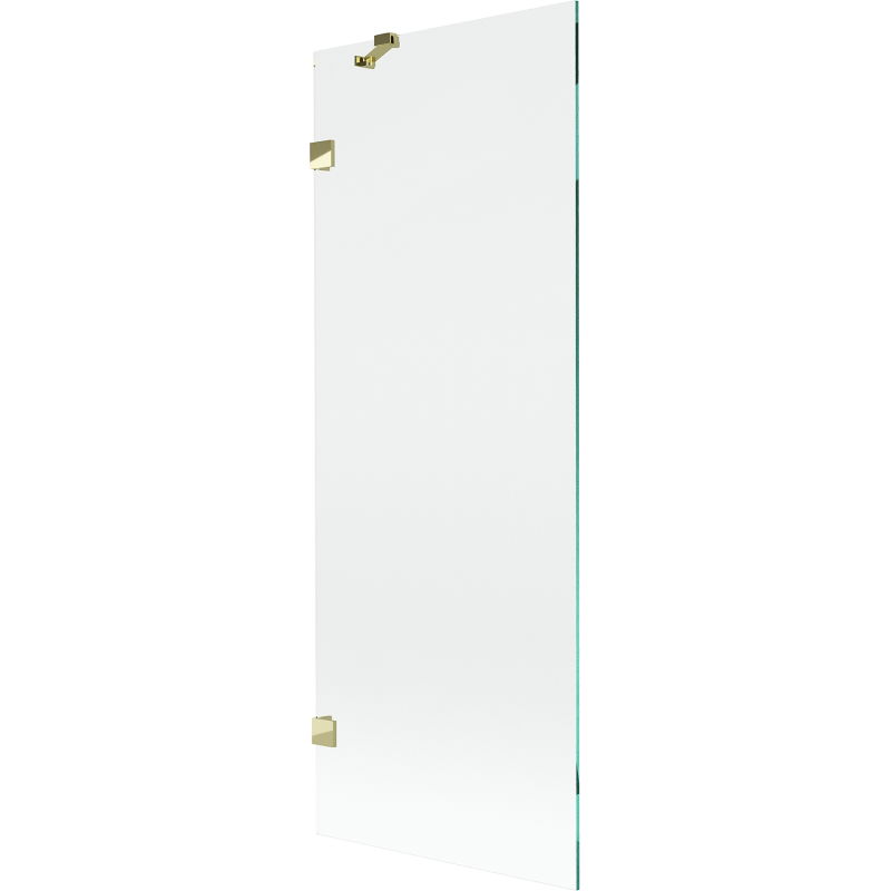 Mexen Lunar vienas durvju vannas ekrāns 70 x 150 cm, caurspīdīgs, zelta - 897-070-000-50-00