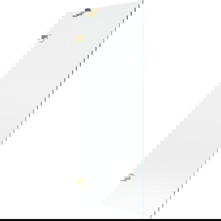 Mexen Lunar παραβάν μπάνιου 1-φτερωτό 70 x 150 εκ., διάφανο, χρυσό - 897-070-000-50-00