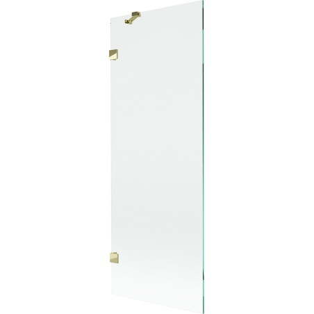 Mexen Lunar parawan nawannowy 1-skrzydłowy 70 x 150 cm, transparent, złoty - 897-070-000-50-00
