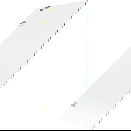 Mexen Lunar 1-Flilleger Duschwand 80 x 150 cm, transparent, gëll - 897-080-000-50-00