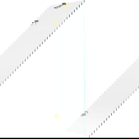 Mexen Lunar kopalni zaslon za kad 1-krilni 50 x 150 cm, prozoren, zlat - 897-050-000-50-00