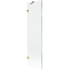 Mexen Lunar vannisein 1-tiivaline 50 x 150 cm, läbipaistev, kuldne - 897-050-000-50-00