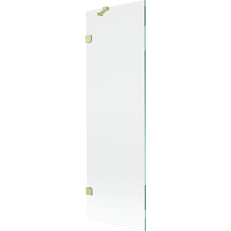 Mexen Lunar parawan nawannowy 1-skrzydłowy 60 x 150 cm, transparent, złoty szczotkowany - 897-060-000-55-00