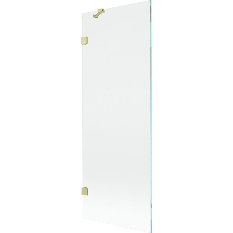 Mexen Lunar paratia doccia a 1 anta 70 x 150 cm, trasparente, oro spazzolato - 897-070-000-55-00